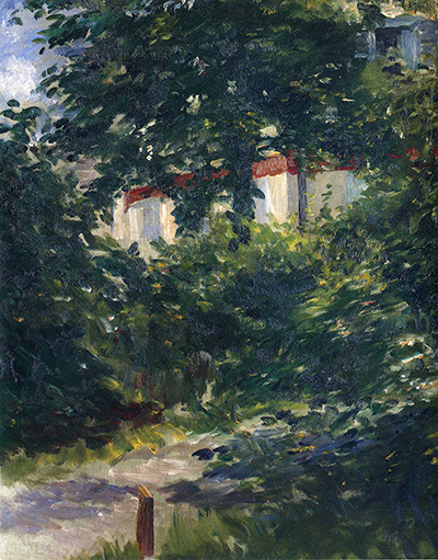 The Garden around Manet's House Edouard Manet